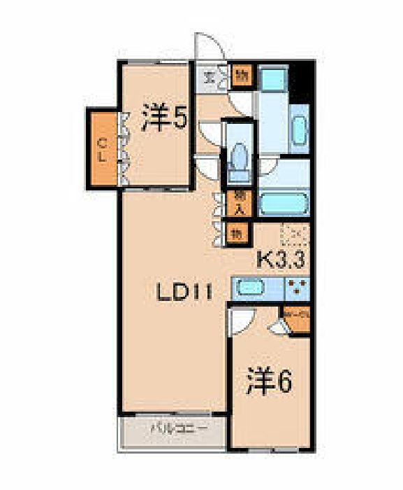 ウィルローズ日本橋レジデンス　302号室　間取り