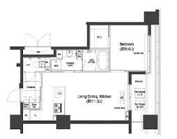 コンフォリア新川　404号室　間取り