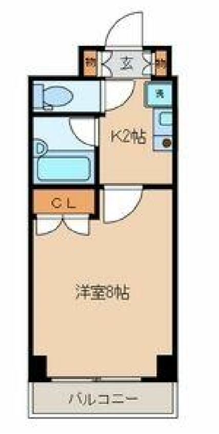フォレシティ秋葉原　202号室　間取り