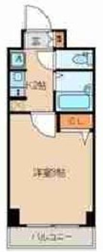 BluRock秋葉原　403号室　間取り