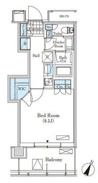 メルクマール京王笹塚レジデンス　1212号室　間取り