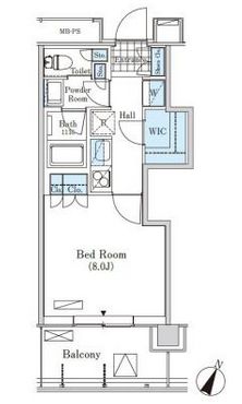 メルクマール京王笹塚レジデンス　1309号室　間取り