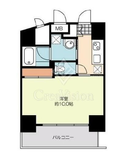 ミライズレジデンシャル九段　802号室　間取り