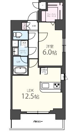エリートタウン日本橋　1003号室　間取り