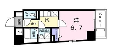 グランドルチェ東日本橋　203号室　間取り