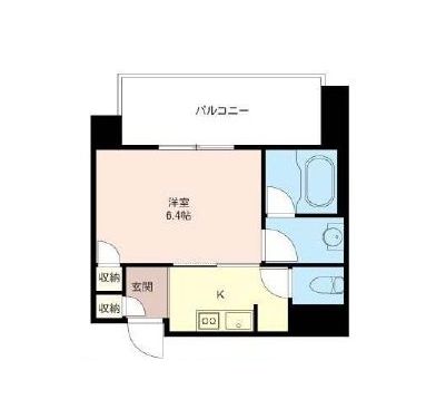 オーキッドレジデンス品川　513号室　間取り