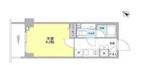 リバーレ月島　802号室　間取り