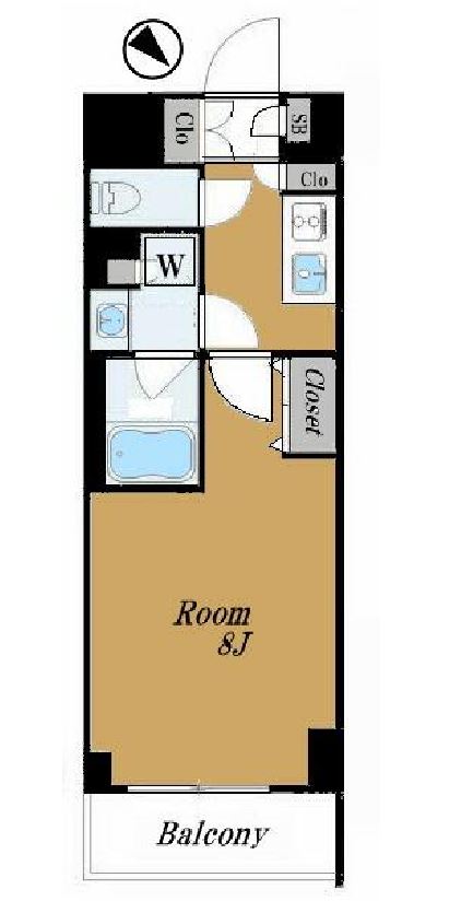 コンシェリア東京ベイサイドコート　203号室　間取り