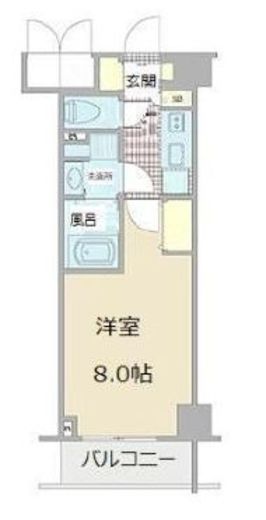 コンシェリア東京ベイサイドコート　203号室　間取り
