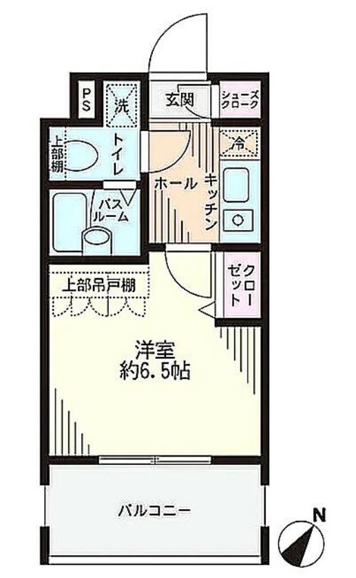 エステムプラザ日本橋　603号室　間取り