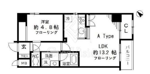 智光ビル　201号室　間取り