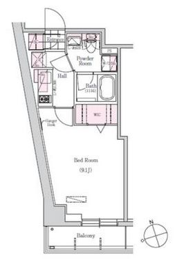 アーバネックス三田　306号室　間取り