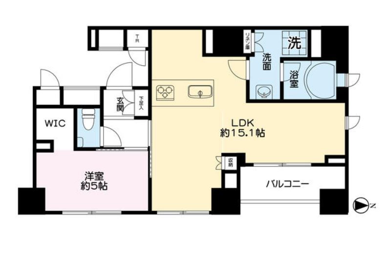 ウィルローズ東京イースト　704号室　間取り