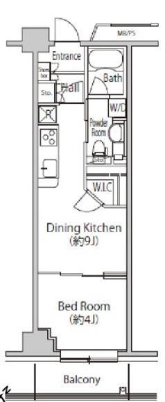 プライムアーバン豊洲　321号室　間取り