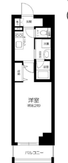 クレヴィスタ門前仲町グラン　302号室　間取り
