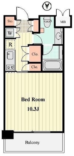 willDo清澄　227号室　間取り