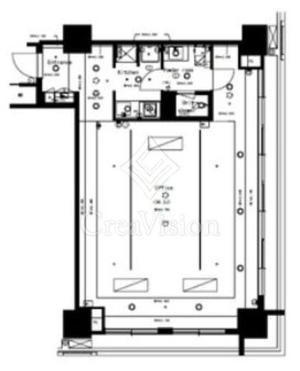 theSOHO (ザソーホー)　1201号室　間取り