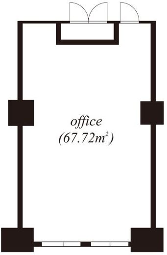 theSOHO (ザソーホー)　1210号室　間取り
