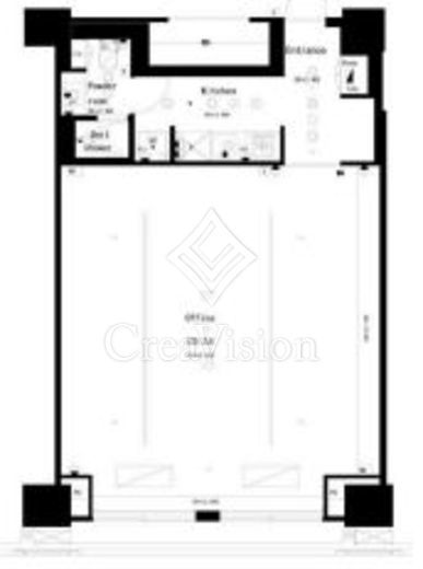 theSOHO (ザソーホー)　1314号室　間取り