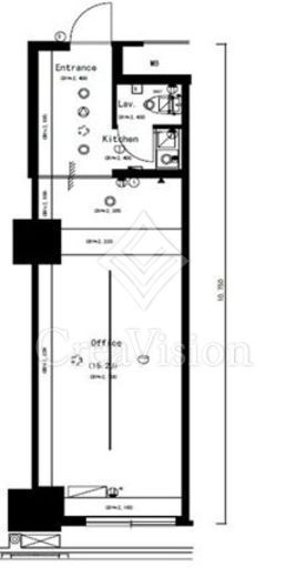 theSOHO (ザソーホー)　922号室　間取り