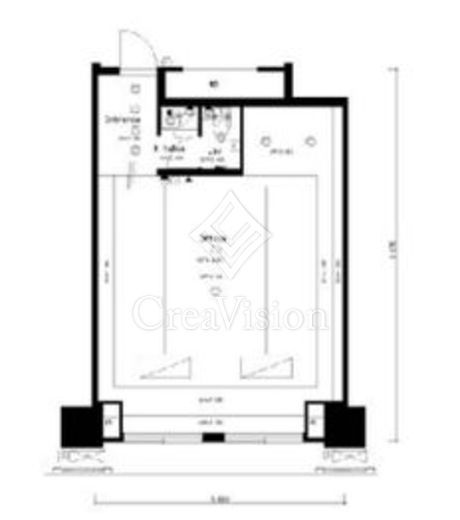 theSOHO (ザソーホー)　624号室　間取り