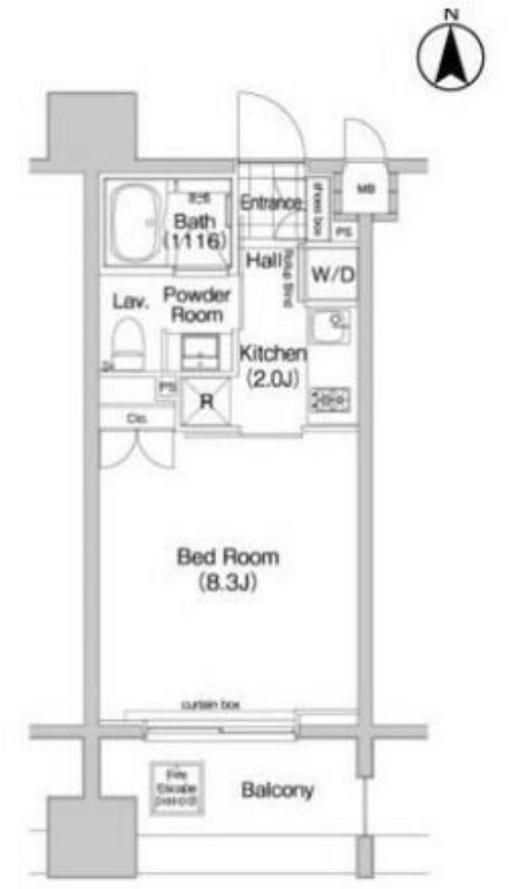 コンフォリア森下　305号室　間取り