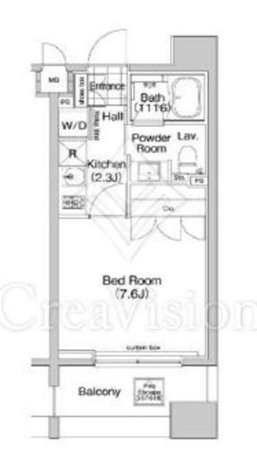 コンフォリア森下　206号室　間取り