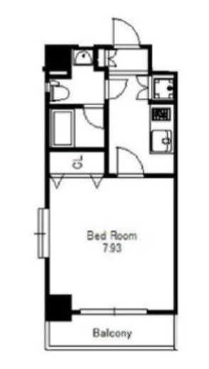 ルクレ森下レジデンス　204号室　間取り