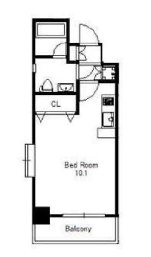 ルクレ森下レジデンス　408号室　間取り