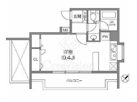 ルクレ森下レジデンス　601号室　間取り