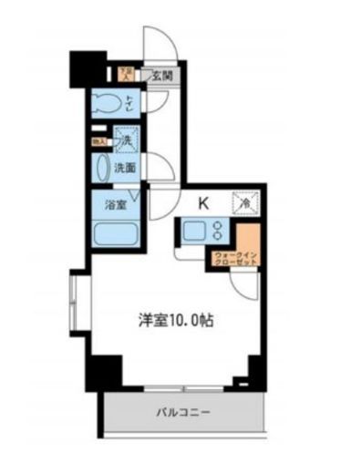 プライムアーバン住吉2　901号室　間取り