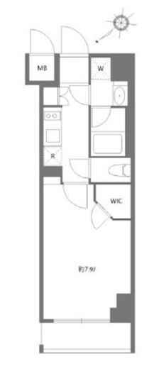 KDXレジデンス豊洲　201号室　間取り