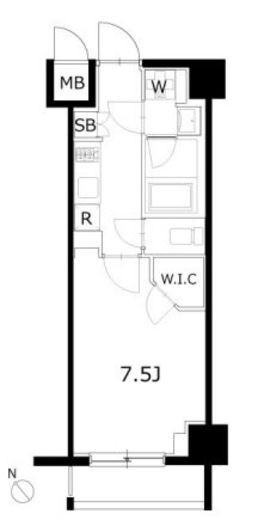 KDXレジデンス豊洲　207号室　間取り