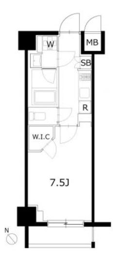 KDXレジデンス豊洲　217号室　間取り