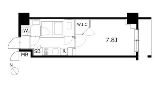 ケーディーエックスレジデンス豊洲　402号室　間取り