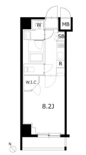 KDXレジデンス豊洲　431号室　間取り