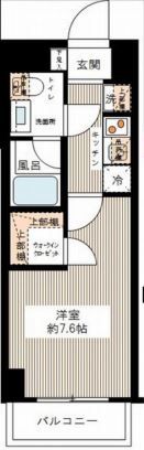 ハーモニーレジデンス清澄ガーデン　404号室　間取り