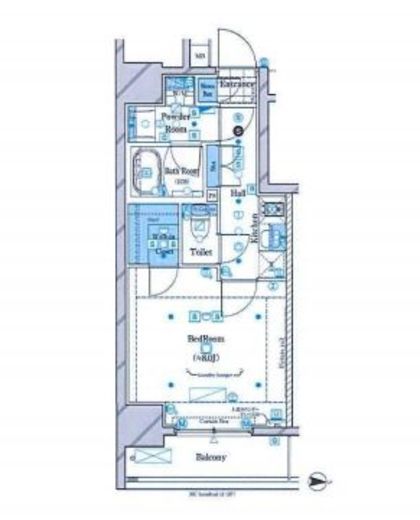 ガリシア森下エストゥディオ3　202号室　間取り