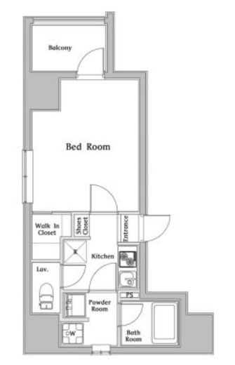 ガリシア森下エストゥディオ3　603号室　間取り