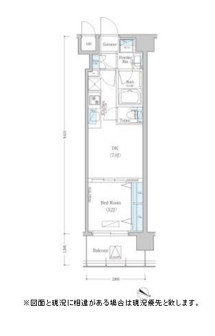 アーバネックス森下　303号室　間取り