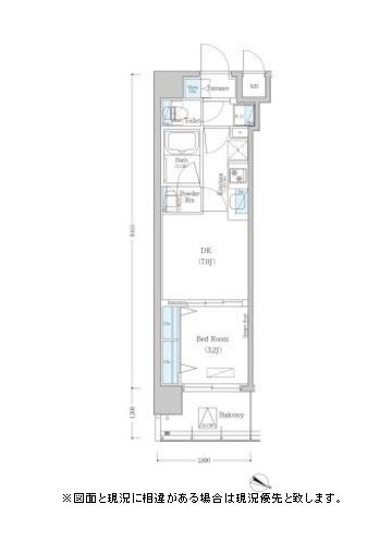 アーバネックス森下　604号室　間取り