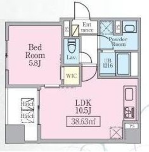 アビタシオン・創　1001号室　間取り
