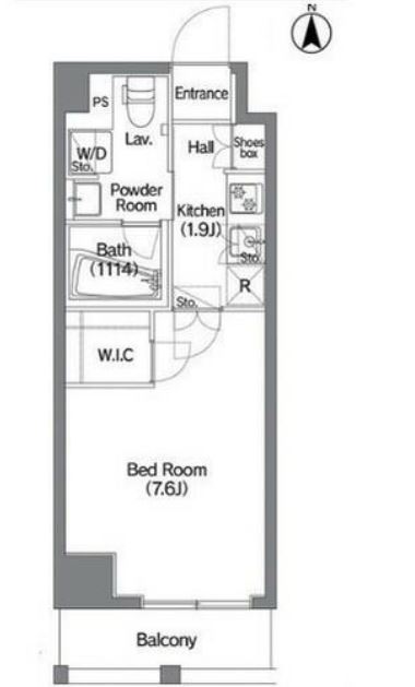 コンフォリア錦糸町DEUX　705号室　間取り