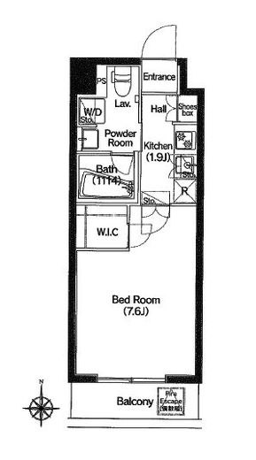 コンフォリア錦糸町DEUX　603号室　間取り
