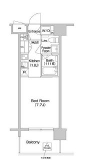 コンフォリア南砂町　1002号室　間取り