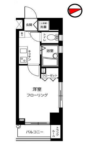 ラ・ピアッツァ麻布十番　901号室　間取り