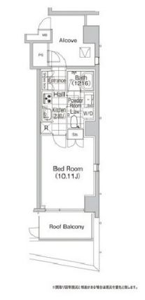 ルジェンテバリュ麻布十番　301号室　間取り