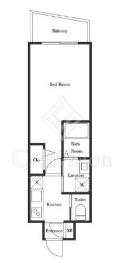 プレシャス日本橋浜町　602号室　間取り