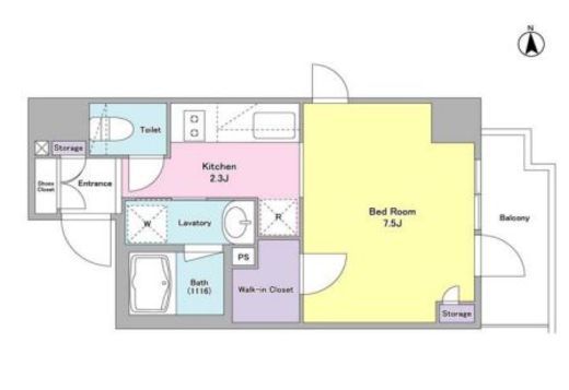 コンフォリア三田トロワ　305号室　間取り