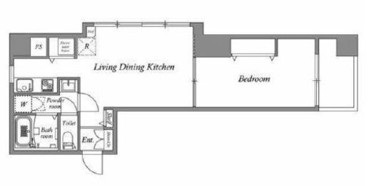 オーパスホームズ芝公園　303号室　間取り